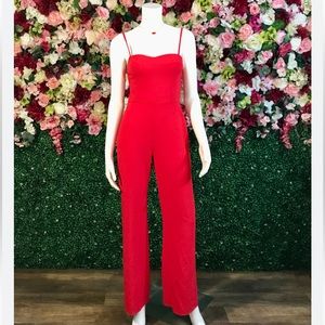 NWT: French Connection “Scarlet Sweetheart Jumpsuit”
